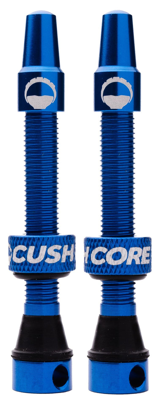 CUSHCORE 55MM TUBELESS PRESTA VALVE SET BLUE